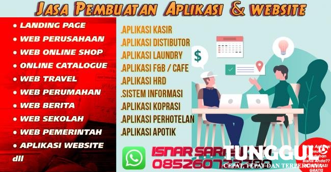 JASA PEMBUATAN APLIKASI DAN WEBSITE